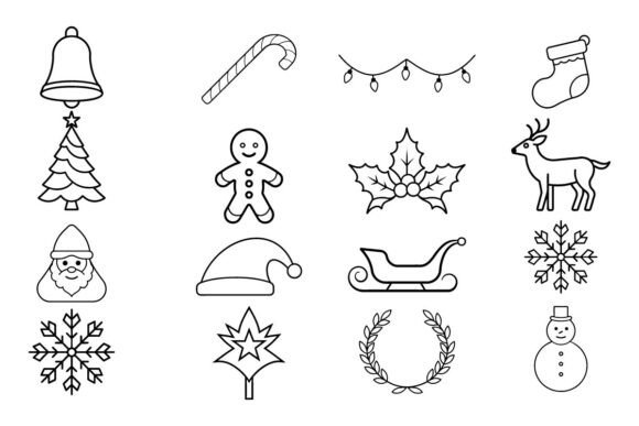 Christmas Line Art Vector Icon Set: A Practical Review