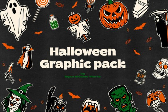 Elevating Autumn Creativity: How the Halloween Graphic Pack Transforms Modern Design Workflows