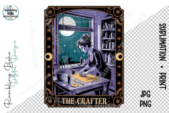 The Crafter Tarot Card Halloween Night: A Practical Asset for Digital Creators