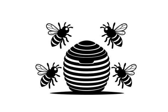 Vector Art of Bee Hive: A Strategic Asset for Modern Design Workflows