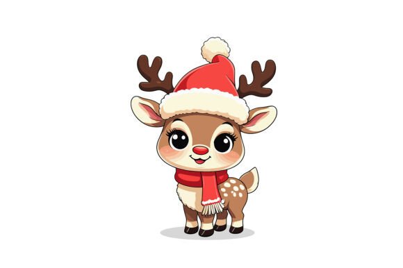 Vector Art of Cute Reindeer: A Practical Design Asset